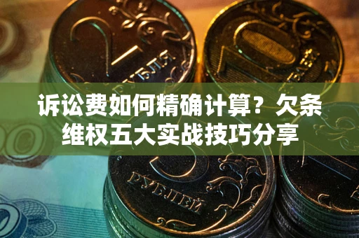 济南诉讼费如何精确计算？欠条维权五大实战技巧分享