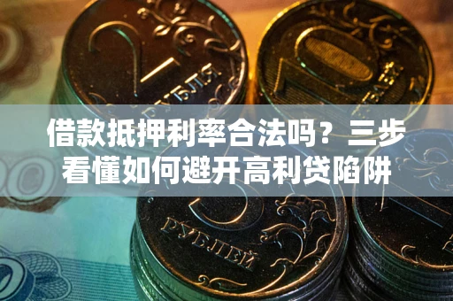 济南借款抵押利率合法吗？三步看懂如何避开高利贷陷阱